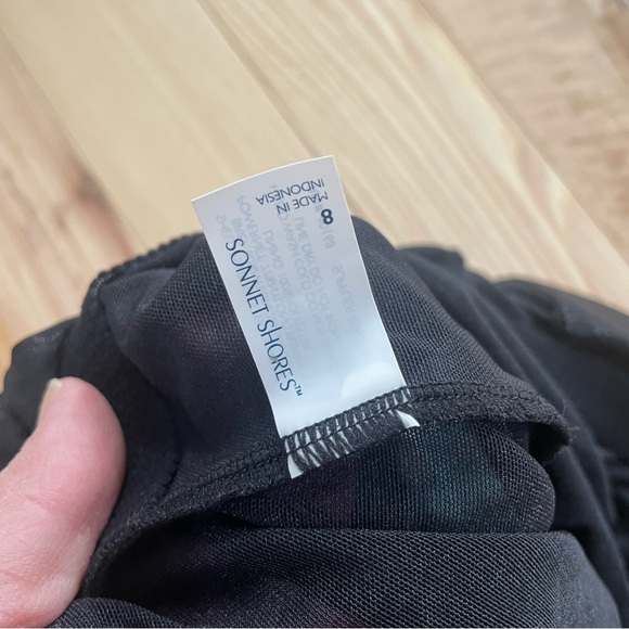 NWOT Sonnet Shores Floral Black One Piece Swimsuit Bathing Suit . WORN ONCE!!!! - Picture 12 of 15